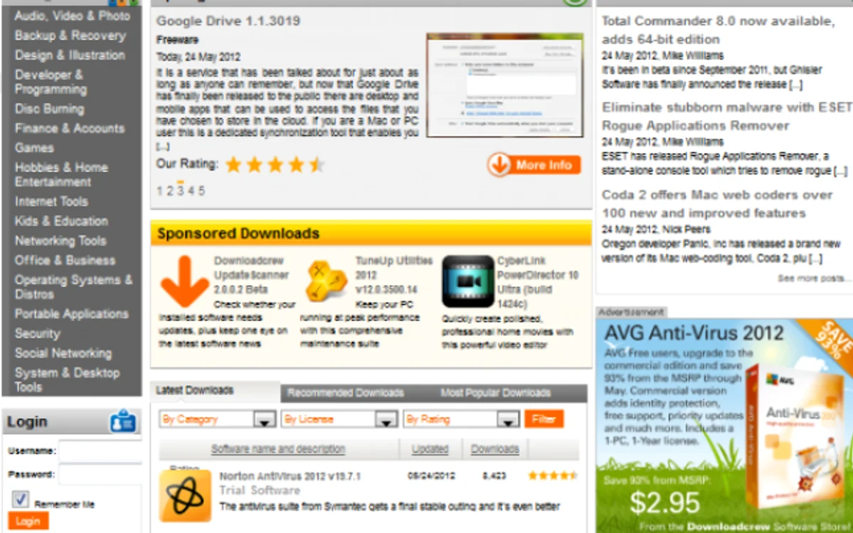 Potrivit tipsotricks.com există site-uri vă oferă software de calitate, fără virus şi actualizate la zi
