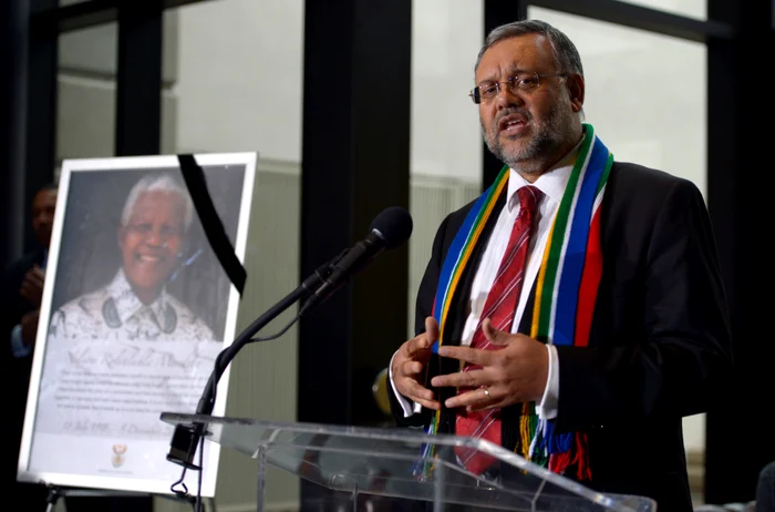 SUA au anunțat că ambasadorul sud-african Ebrahim Rasool nu mai este binevenit în SUA FOTO EPA-EFE