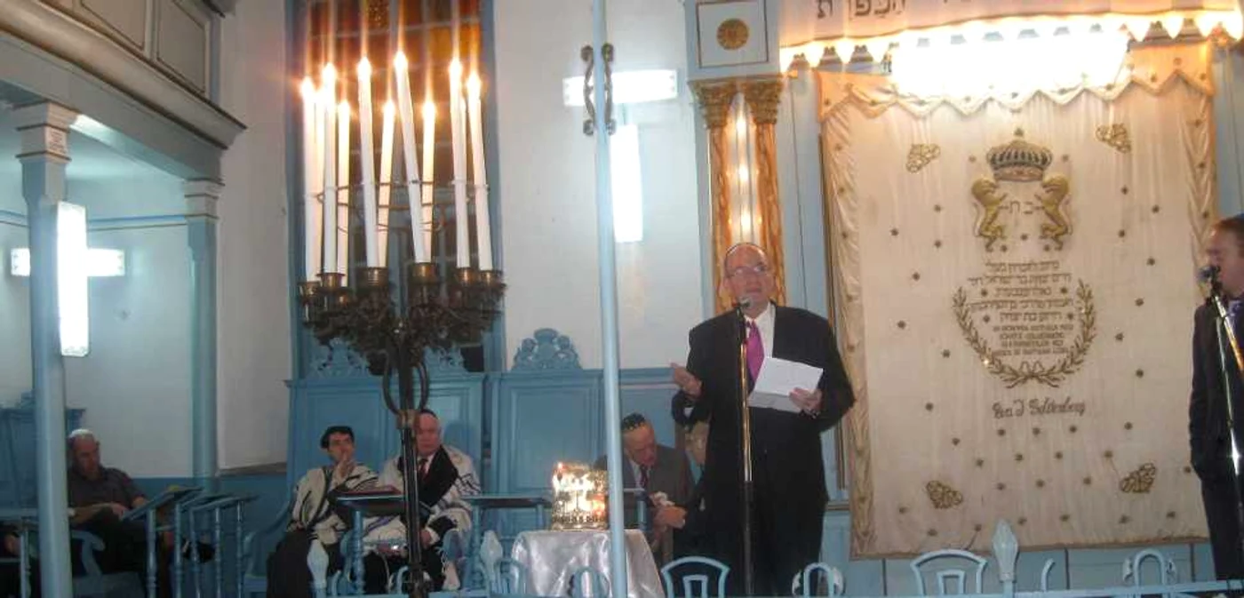 Ambasadorul Israelului, Ben Eliezer, în vizită la Brăila