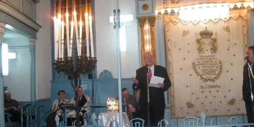 Ambasadorul Israelului, Ben Eliezer, în vizită la Brăila