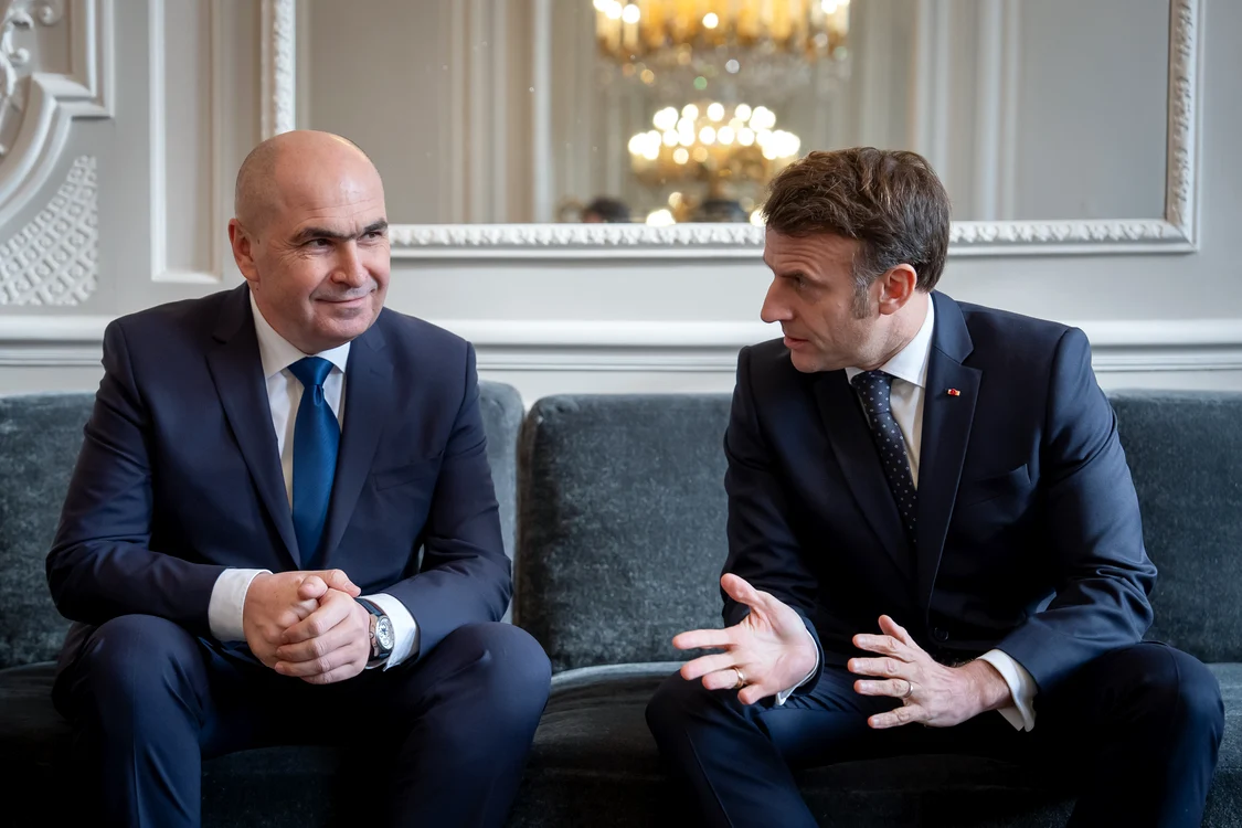 Președintele interimar a avut o întâlnire bilaterală cu șeful statului francez FOTO Inquam Photos 