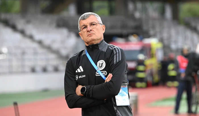 Ioan Ovidiu Sabău, antrenor la U Cluj  Foto/Sportspictures