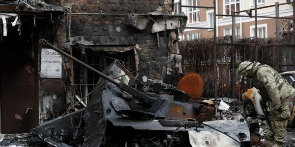război în ucraina ziua 39 regiunea Kiev. FOTO EPA-EFE