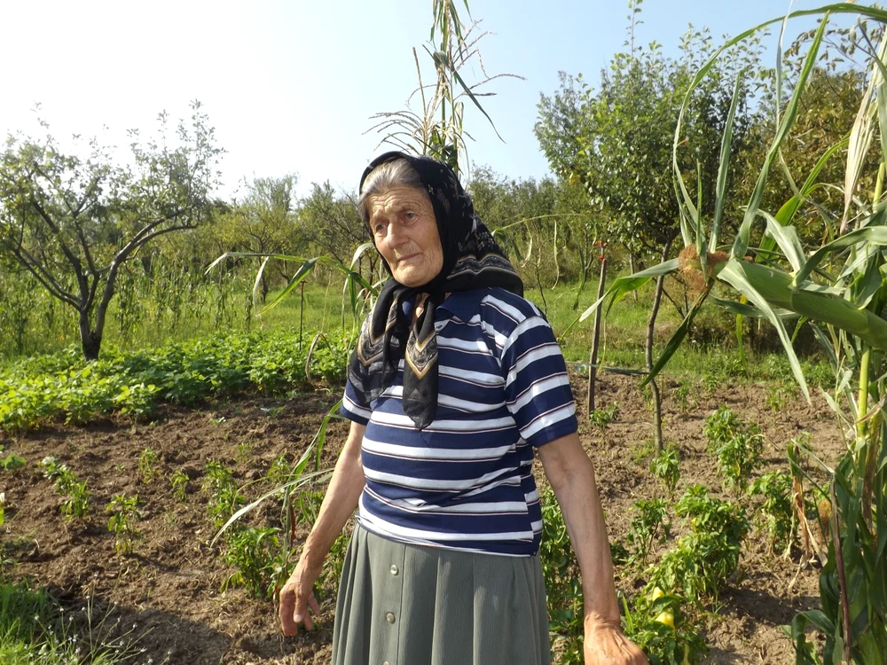 Ioana Popescu, din Schinteeşti FOTO Corina Macavei
