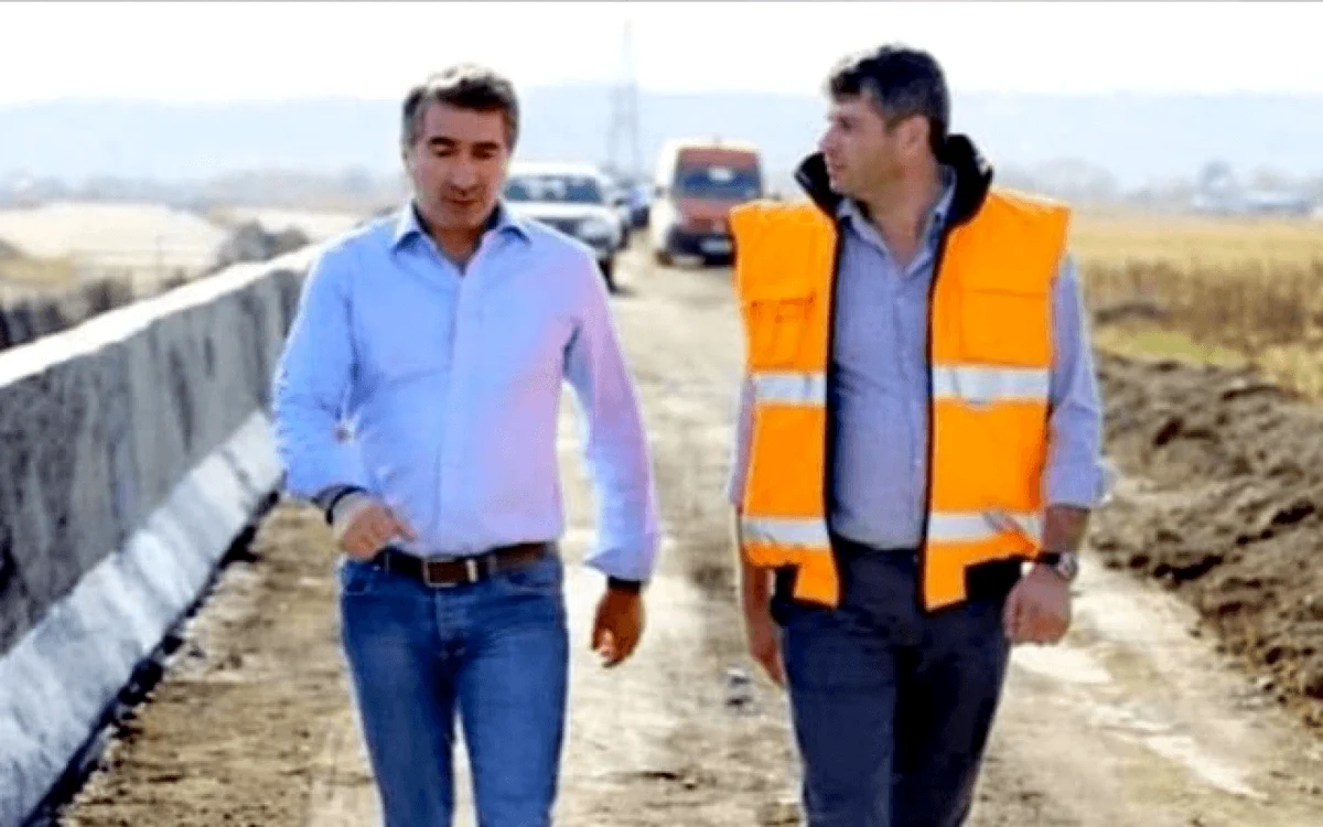Ionel Arsene, alături de Gheorghe Vlasie FOTO Arhiva Adevărul