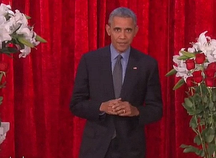 Barack Obama i-a transmis un mesaj soției lui, de Ziua Îndrăgostițilorfoto: captură video