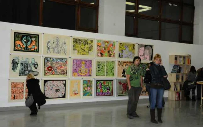 Expoziţie de pictură. Foto: Arhivă