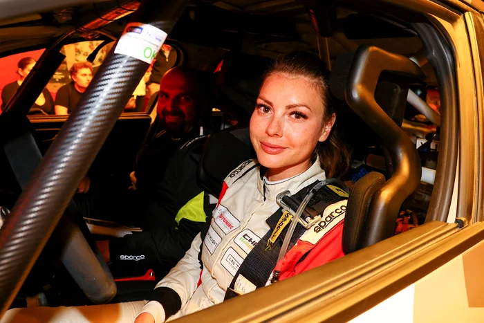 Catherine Radulescu si Bogdan Minea la raliu European Rally Trophy Sursa foto FIA