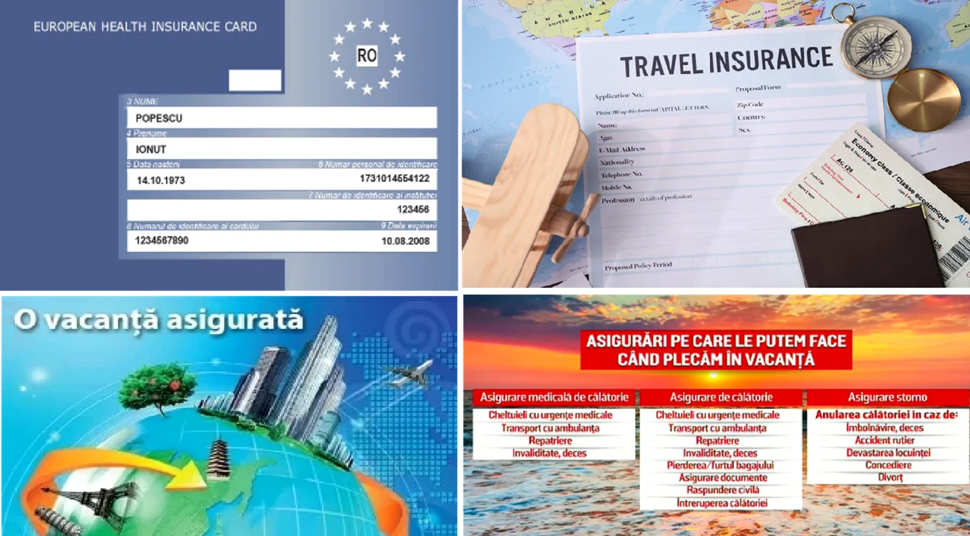 Cardul european de asigurat vs asigurarea medicală de călătorie în străinătate Colaj