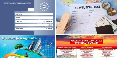 Cardul european de asigurat vs asigurarea medicală de călătorie în străinătate Colaj