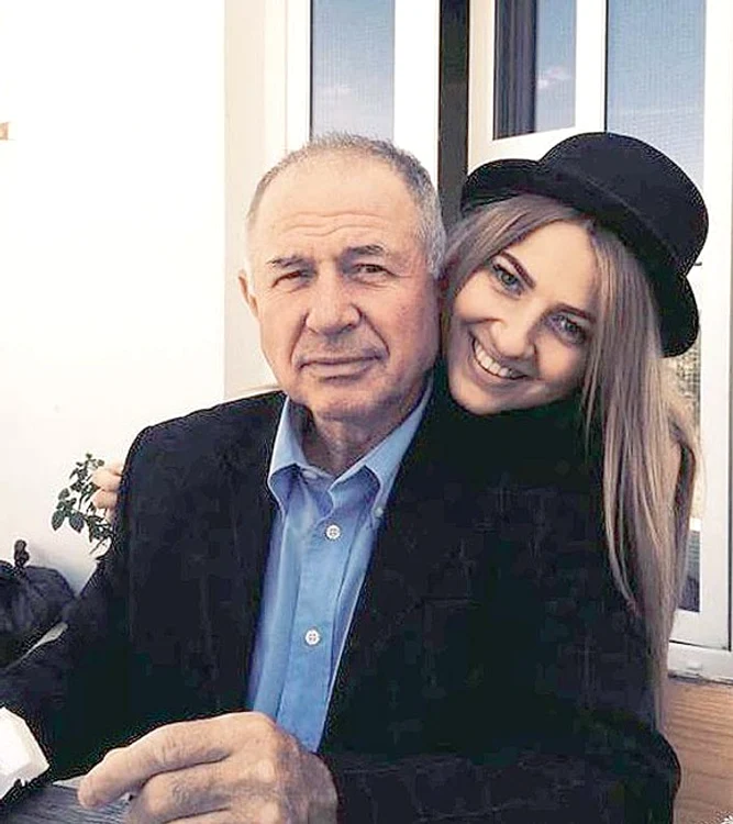 Răzvan Simion și Lidia Buble: Lidia alături de tatăl ei