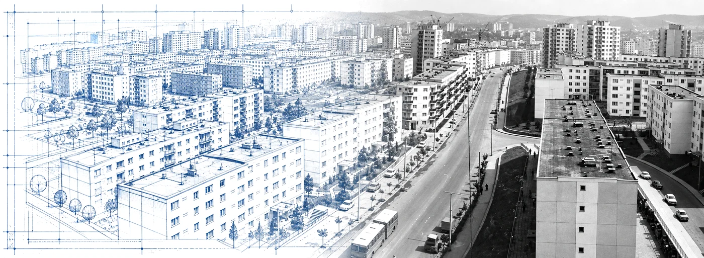Mănăștur, cel mai mare cartier clujean.
