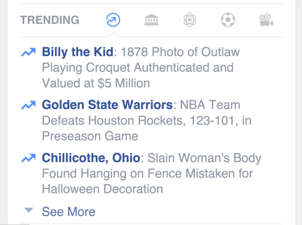 Facebook introduce noua secțiune de subiecte populare