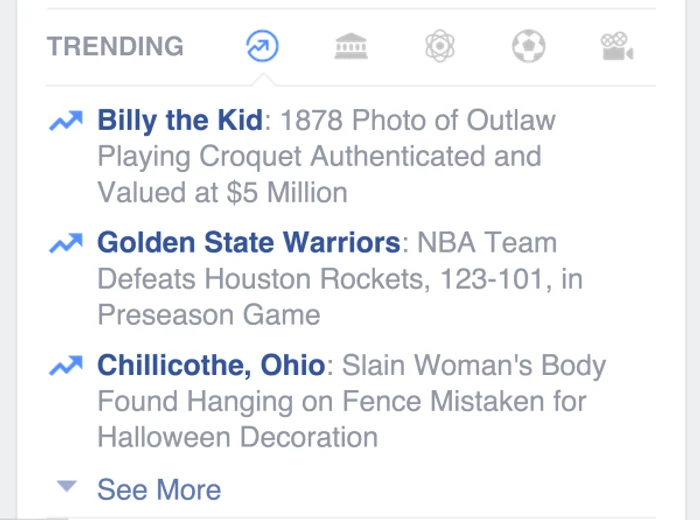 Facebook introduce noua secțiune de subiecte populare