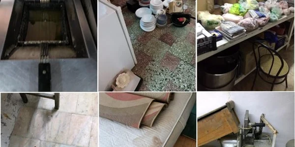 Imagini din centrele de carantină şi catering din Vâlcea după un control al inspectorilor OPC Foto anpc ro