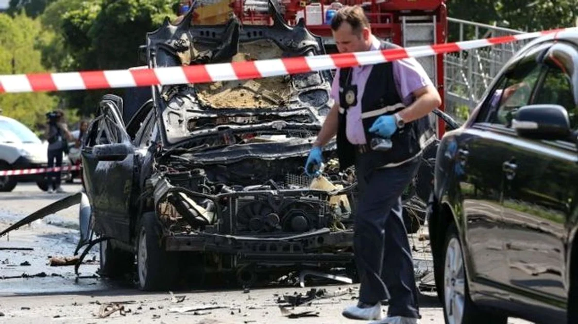 Atentat sângeros la Kiev Șef al serviciilor ucrainene de informaţii militare ucis prin detonarea unui dispozitiv exploziv / VIDEO jpeg
