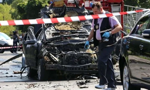 Atentat sângeros la Kiev  Șef al serviciilor ucrainene de informaţii militare ucis prin detonarea unui dispozitiv exploziv / VIDEO  jpeg