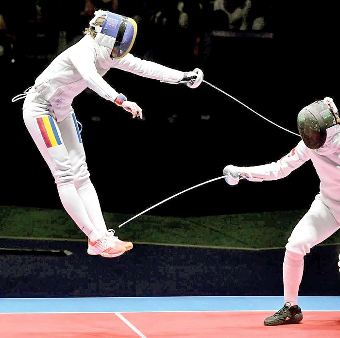 Ana Maria Popescu a încheiat meciul cu o tuşă de poveste