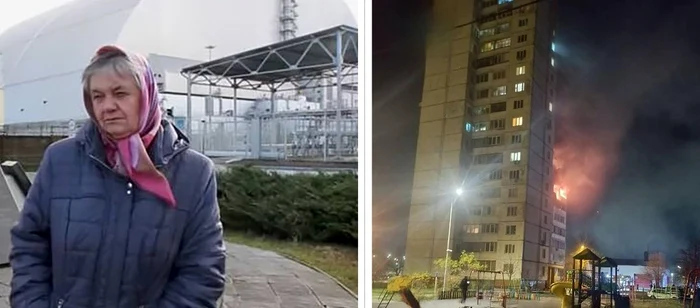 Nataliia Hodeimciuk locuia într-un bloc din Kiev, cunoscut drept „Casa Cernobîl” (Foto: Profimedia)