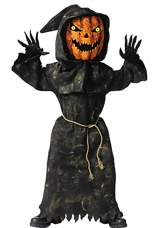 Cele mai înfricoşătoate costumaţii de Halloween: Dovleacul groazei 