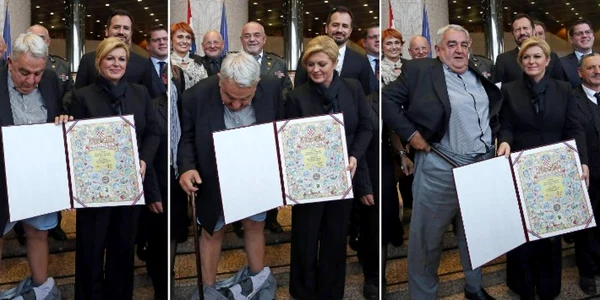 Ivan Zvonimir Cicak pantaloni cazuti foto afp