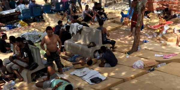 refugiati insula Lampedusa