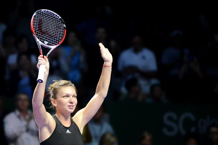 Simona Halep, a patra cea mai bună jucătoare din lume FOTO AFP