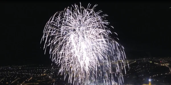 Artificii la Oradea