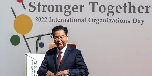 Joseph Wu ministrul taiwanez de externe FOTO Profimedia 