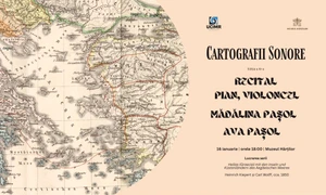 Cartografii Sonore: Mădălina Pașol și Ava Pașol, recital de pian și violoncel la Muzeului Hărților