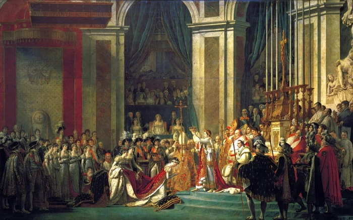 Jacques Louis David Incoronarea lui Napoleon jpg jpeg