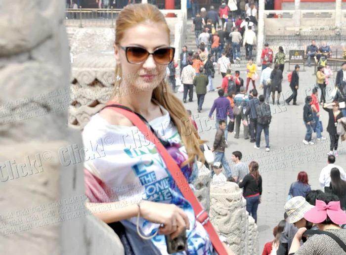 Andreea  Runceanu, în Oraşul Interzis