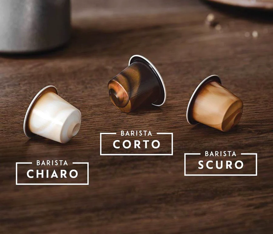 Chiaro, Scuro, Corto, treimea alchimică a cafelei Nespresso jpeg