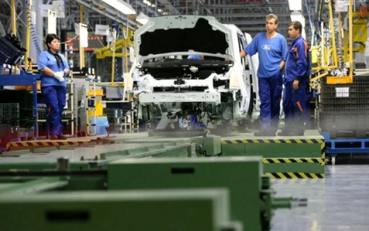 Compania americană Ford a preluat în anul 2007 uzina din Craiova