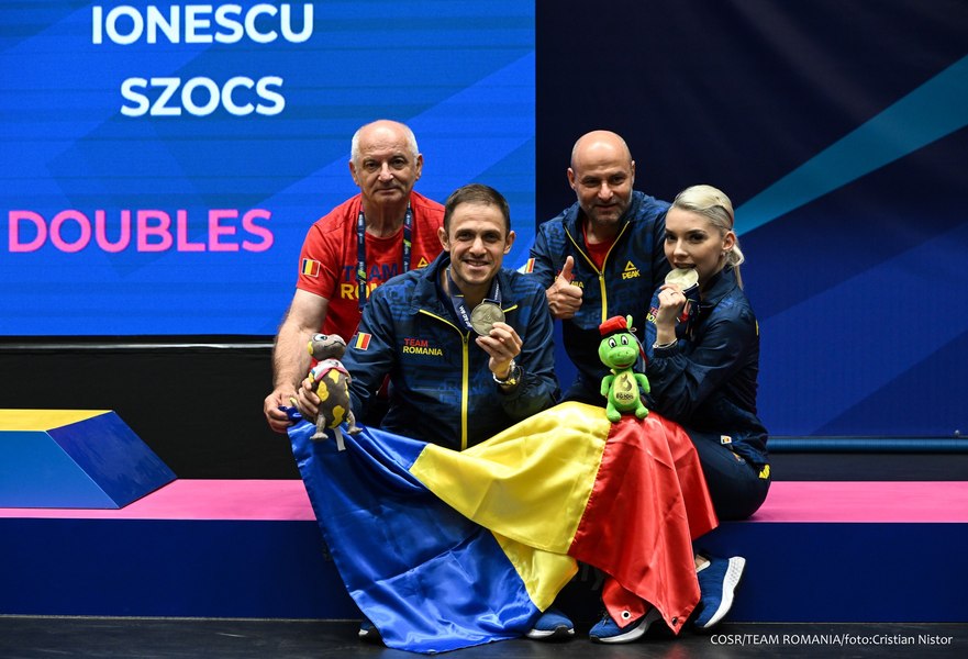 România, încă o medalie la Jocurile Europene: Rezultat superb la tenis de masă