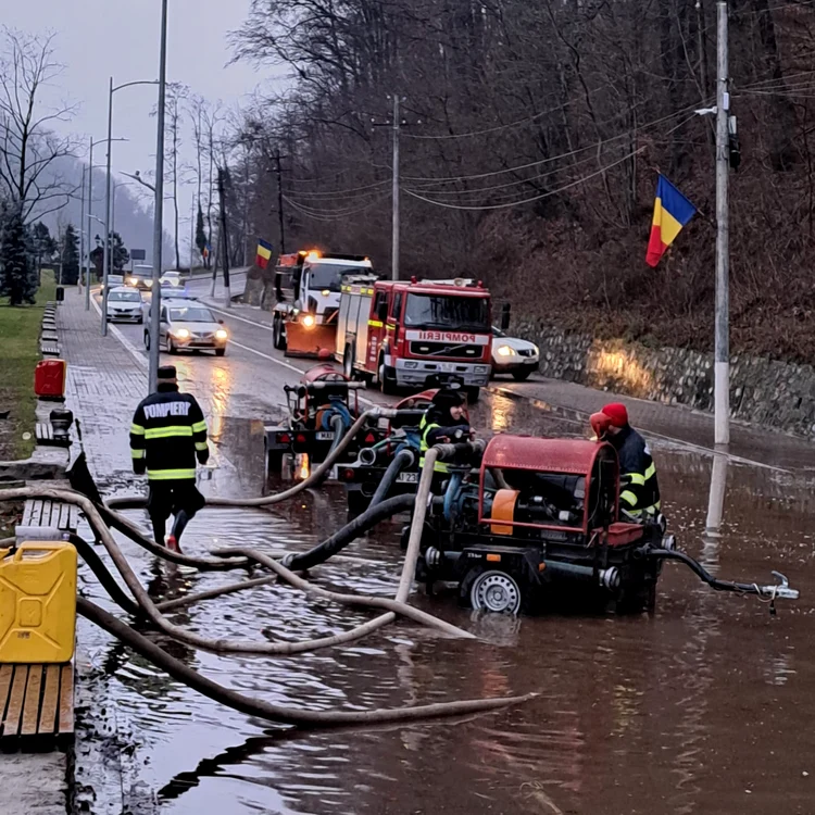 Pericol de inundație în mai multe județe FOTO Arhivă ISU Vâlcea