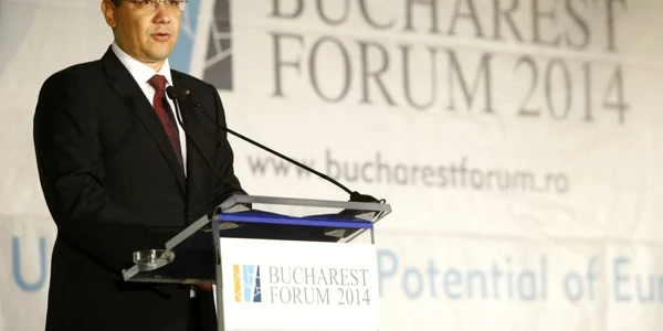 Victor Ponta Bucharest Forum 2014 FOTO David Muntean