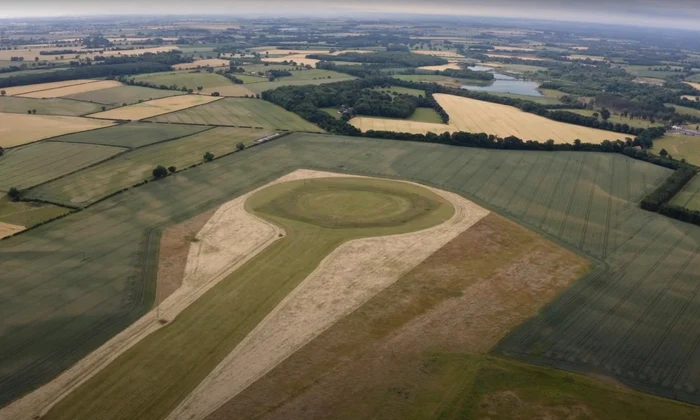 „Stonehenge din Nord”, un ansamblu alcătuit din misterioase structuri circulare (foto: captură video Youtube / English Heritage)
