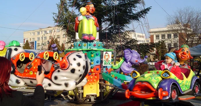 Aparatele de distracţie vor reveni în pacul din Halele Centrale. FOTO: arhivă Adevărul Ploieşti