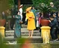 Regina Mathilde și și Prima Doamnă Nguyen Thi Minh Nguyet la sosirea în Hanoi, Vietnam. FOTO: Frédéric Andrieu/Casa Regală belgiană