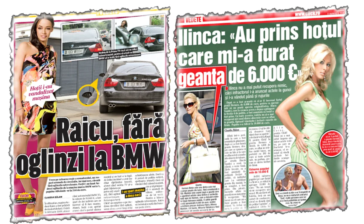 Şi ele au fost prădate de hoţi