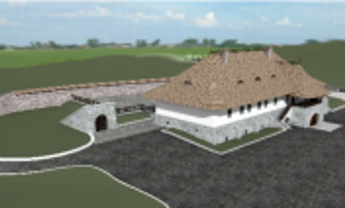 Aşa va arăta complexul „Curtea Domnească“ FOTO: Proiect