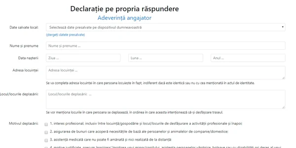 captura ecran formular sts