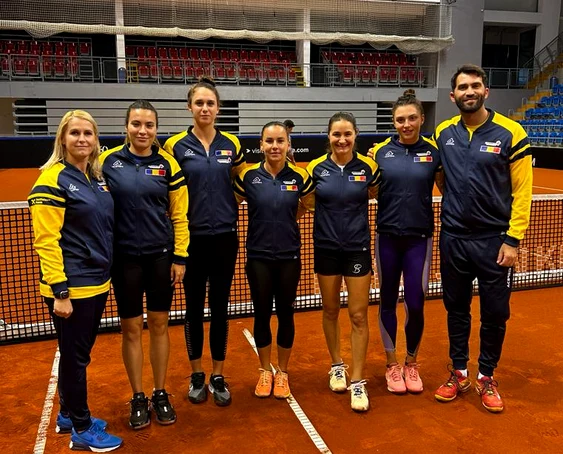 Echipa României de tenis FOTO: FRT
