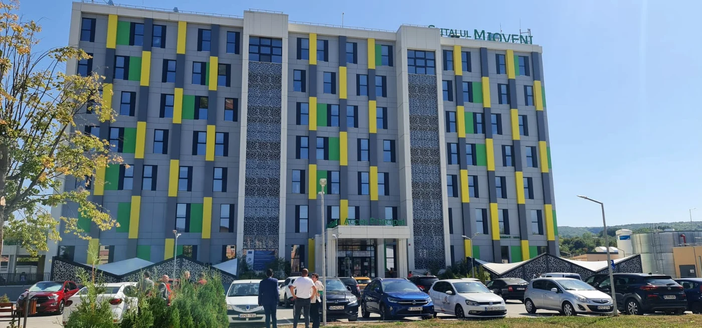 Spitalul de la Mioveni a fost finalizat în 2019 FOTO Denis Grigorescu