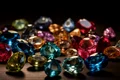 precious gems luxury transparent stones abundance generated by ai jpg
