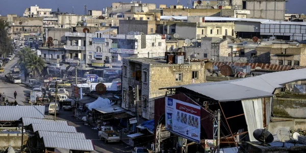 Orasul Manbij FOTO EPA-EFE