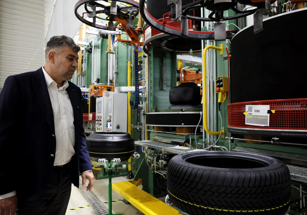 foto marcel ciolacu fabrica de anvelope oradea nokian tyres