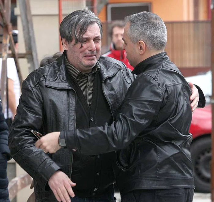 Cornel Galeş, distrus la înmormântarea soţiei, în martie 2017