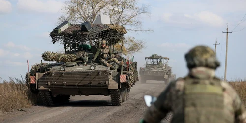 Forțe armate ruse pe frontul din Pokrovsk FOTO Profimedia 